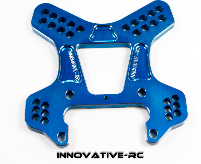 Losi 5T 5B Shock Towers Bash - Front BLUE